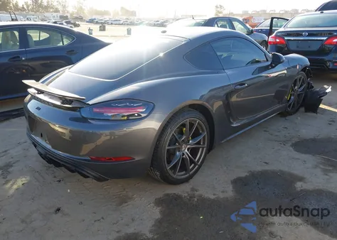2019 Porsche 718 Cayman from USA, damaged, VIN WP0AA2A86KS260721
